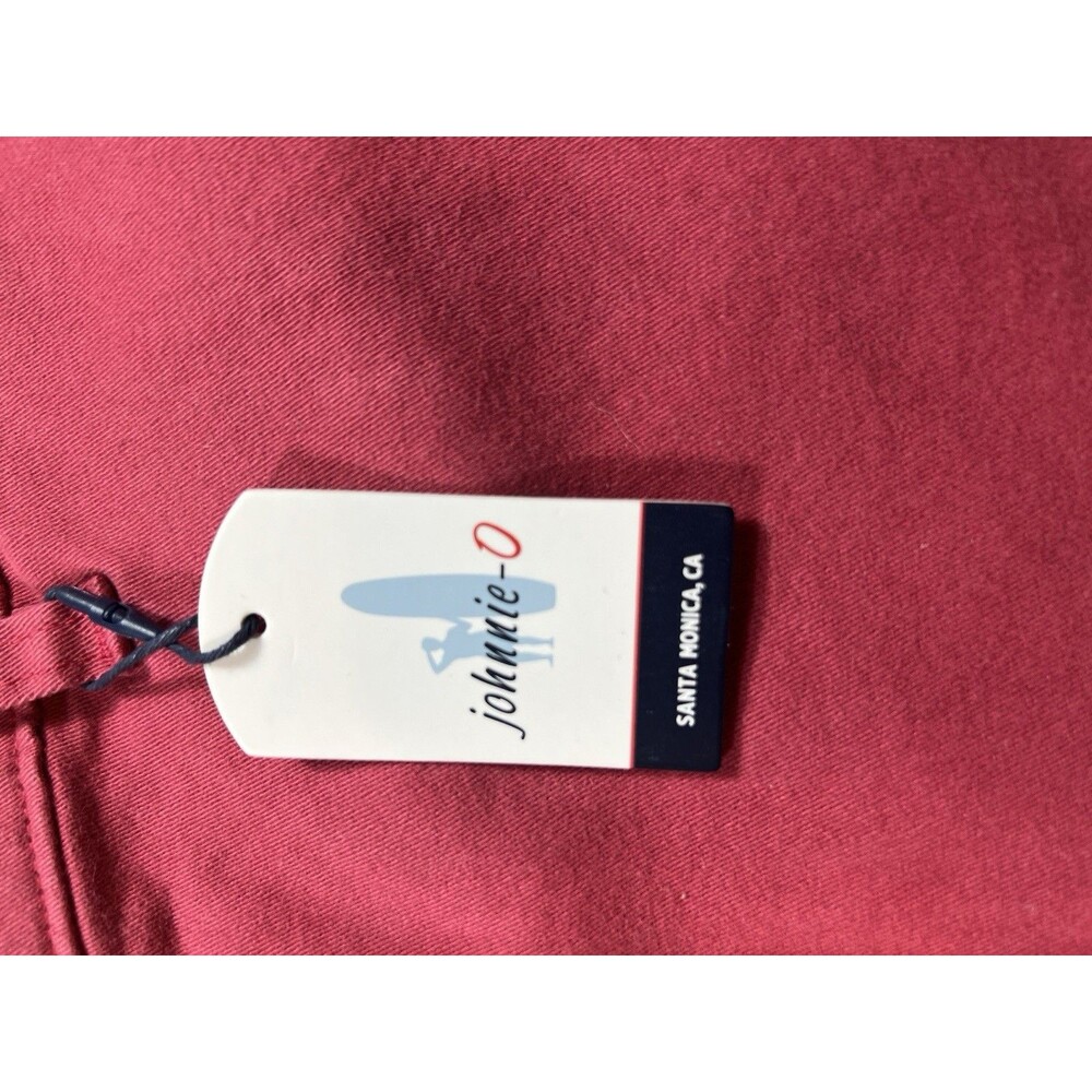 NWT Men’s Johnnie O Malibu Red Neal 9” Chino Golf Shorts Casual Size 40 - Picture 9 of 11